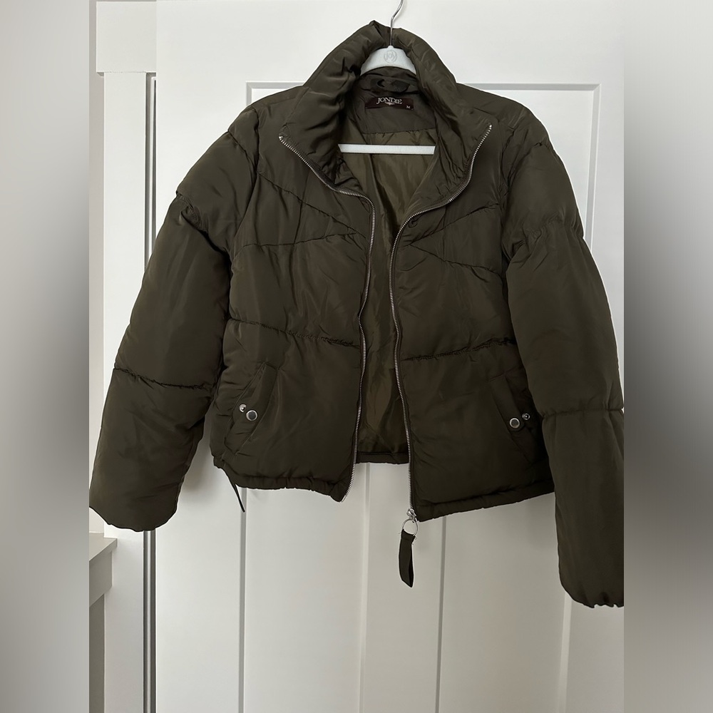 Green Puffer Jacket